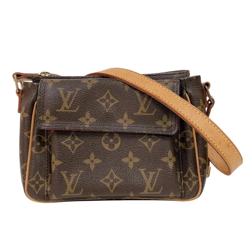 LOUIS VUITTON VIVA-CITE PM BROWN MONOGRAM SHOULDER BAG: LOUIS VUITTON Viva-Cite PM Brown Monogram Shoulder Bag Brand: LOUIS VUITTON Type: Handbag Material: Monogram Color: Brown Size: W: 18cm / H: 13cm / D: 9cm / Shoulder: 108-125cm Accessories: None