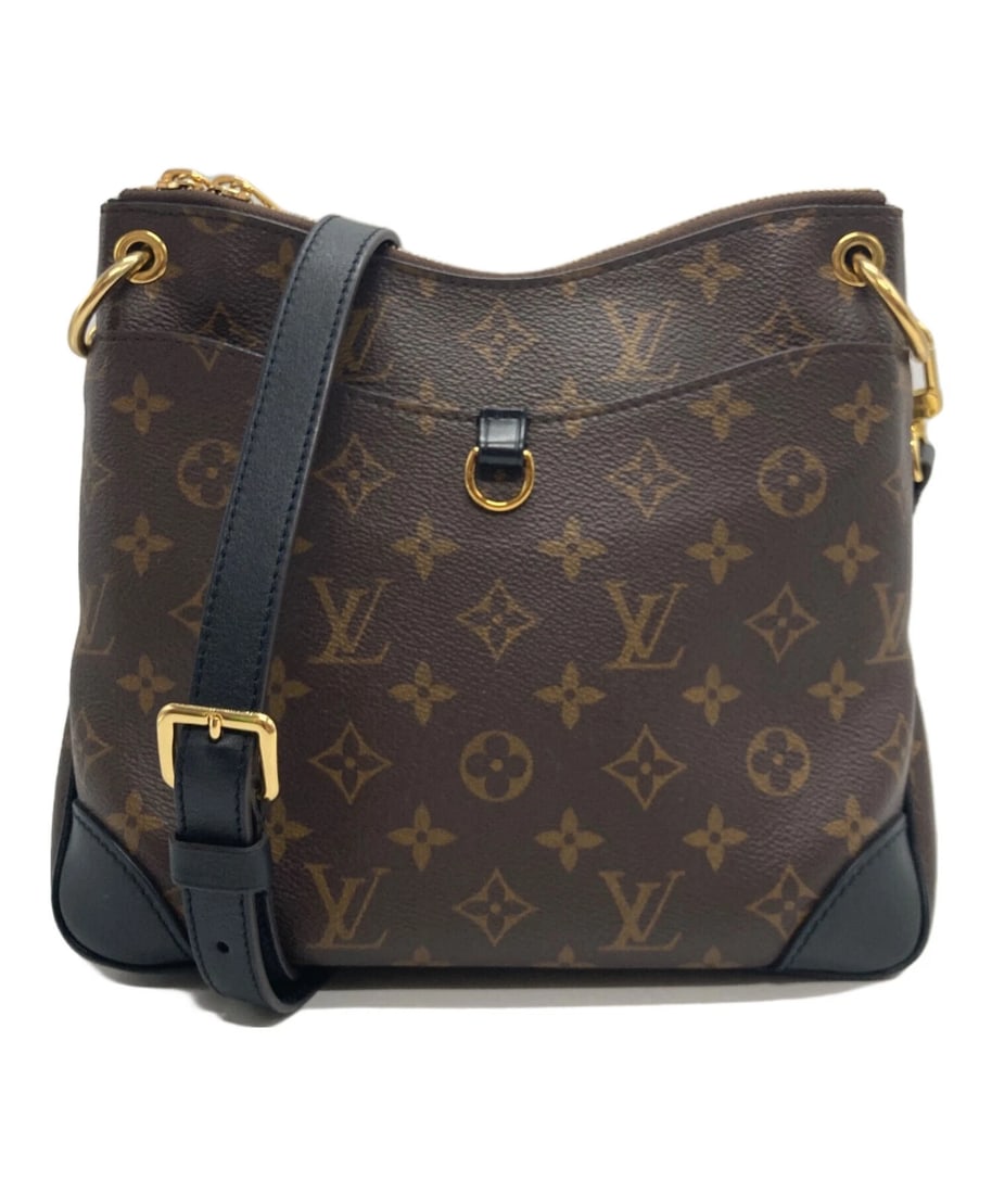 LOUIS VUITTON ODEON MM MONOGRAM SHOULDER BAG: LOUIS VUITTON Odeon MM Monogram Shoulder Bag Brand: LOUIS VUITTON Type: Handbag Material: none Color: Brown Size: H:22.5cm / W:27cm / D:8cm Accessories: None Accessories Notice: When purch