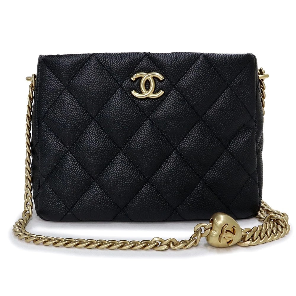 CHANEL COCO MARK MATELASSÉ MINI HOBO SHOULDER BAG BLACK: CHANEL Coco Mark Matelassé Mini Hobo Shoulder Bag Black Brand: CHANEL Type: Handbag Material: Calfskin (Cowhide) Color: Black Size: W:17cm x H:13cm x D:6cm Shoulder strap: 73-139cm Accessories: