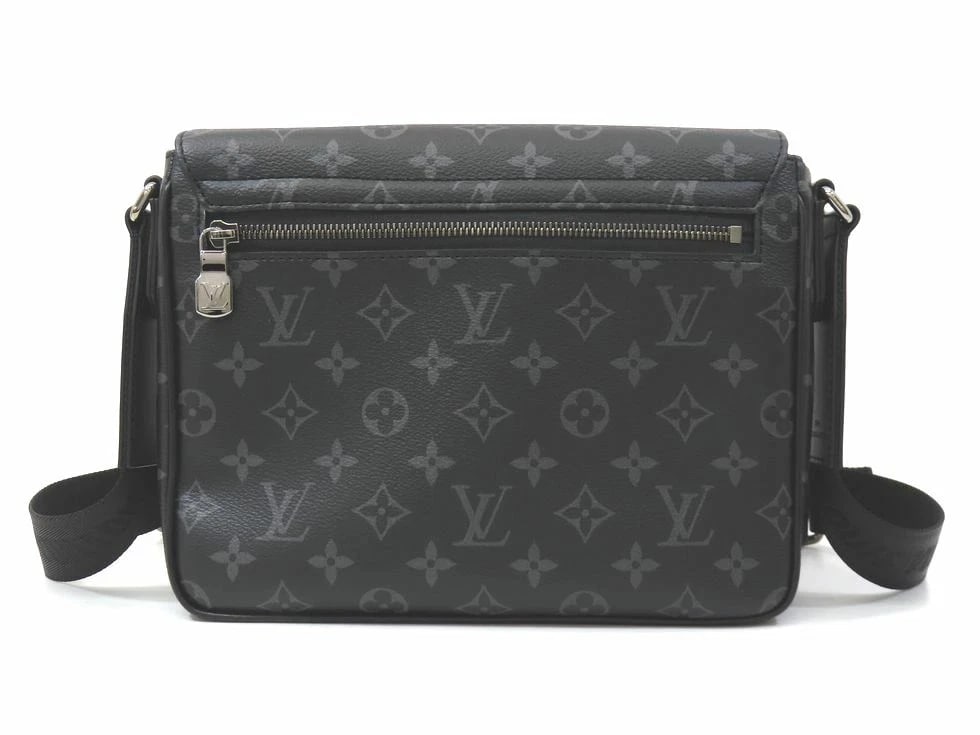 LOUIS VUITTON MONOGRAM ECLIPSE DISTRICT PM SHOULDER BAG - 2