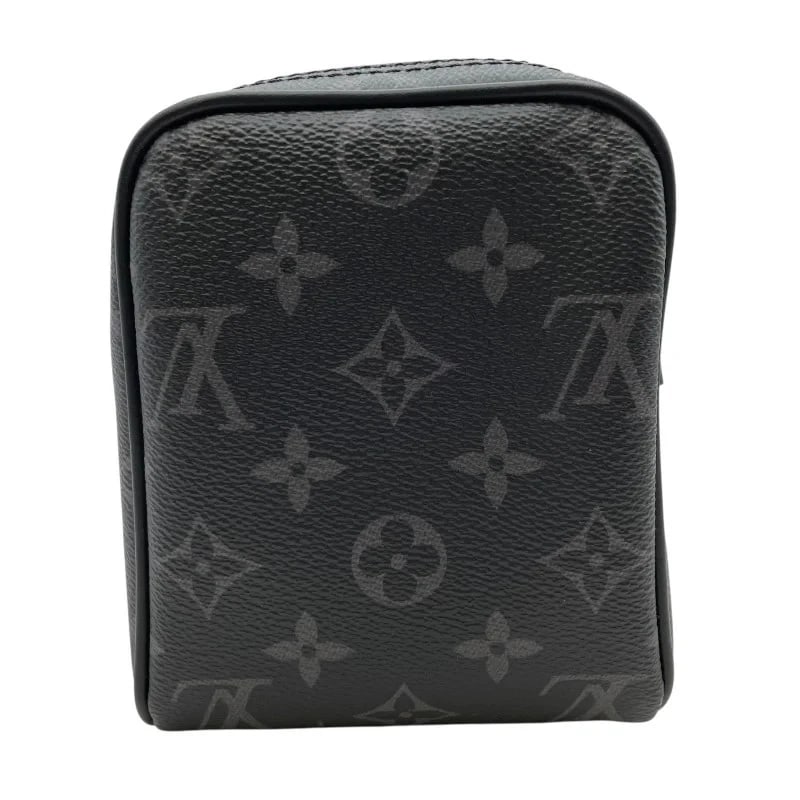 LOUIS VUITTON TOILETRY BAG BLACK MONOGRAM ECLIPSE - 3