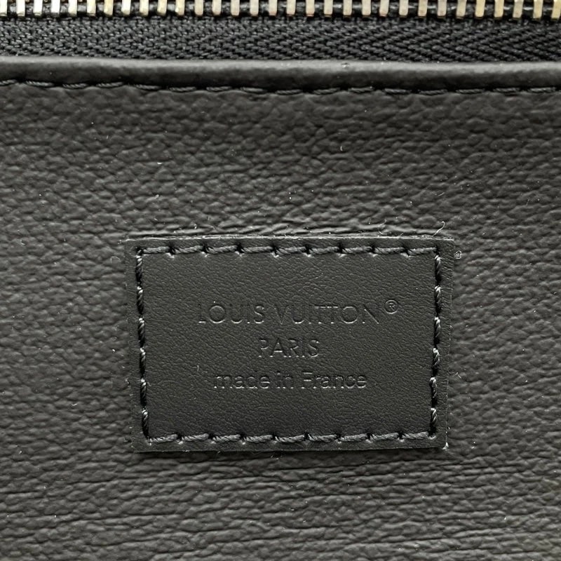 LOUIS VUITTON TOILETRY BAG BLACK MONOGRAM ECLIPSE - 7