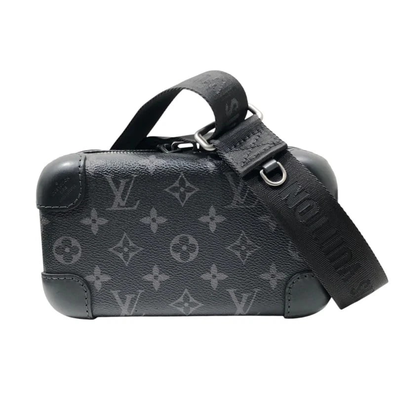 LOUIS VUITTON HORIZON CLUTCH MONOGRAM ECLIPSE CANVAS SHOULDER BAG: LOUIS VUITTON Horizon Clutch Monogram Eclipse Canvas Shoulder Bag Brand: LOUIS VUITTON Type: Handbag Material: Monogram Eclipse Canvas Color: Monogram Eclipse Size: W: 21cm / H: 12cm / D: 7cm Acc