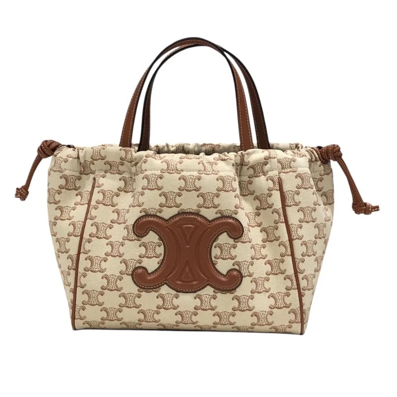 CELINE SMALL CABAS DRAWSTRING BAG - 2