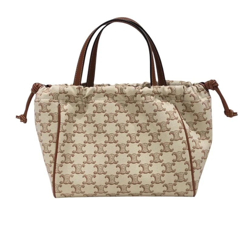 CELINE SMALL CABAS DRAWSTRING BAG - 3