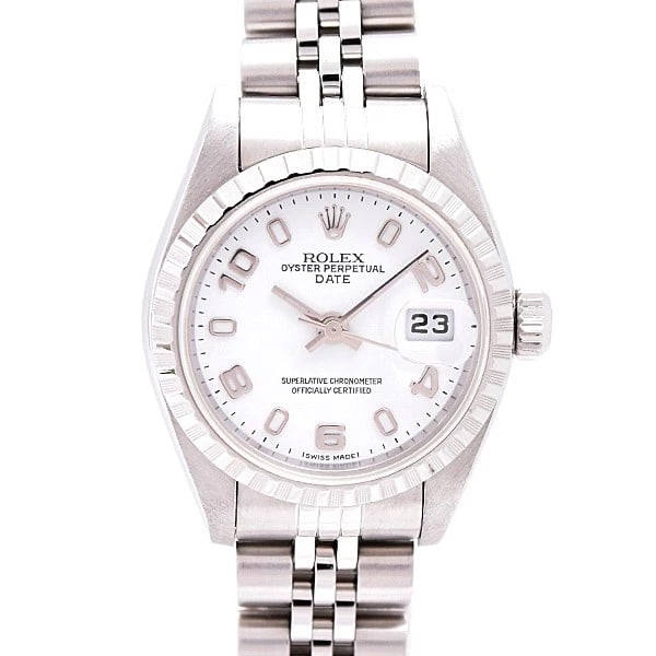 ROLEX OYSTER PERPETUAL: Rolex Oyster Perpetual Brand: ROLEX Type: Wrist watch Material: SS Color: Dial Color White Dial Size: [ Case size (including crown) ] 28.9mm [ Band size (cm) ] 15.5cm Accessories: None