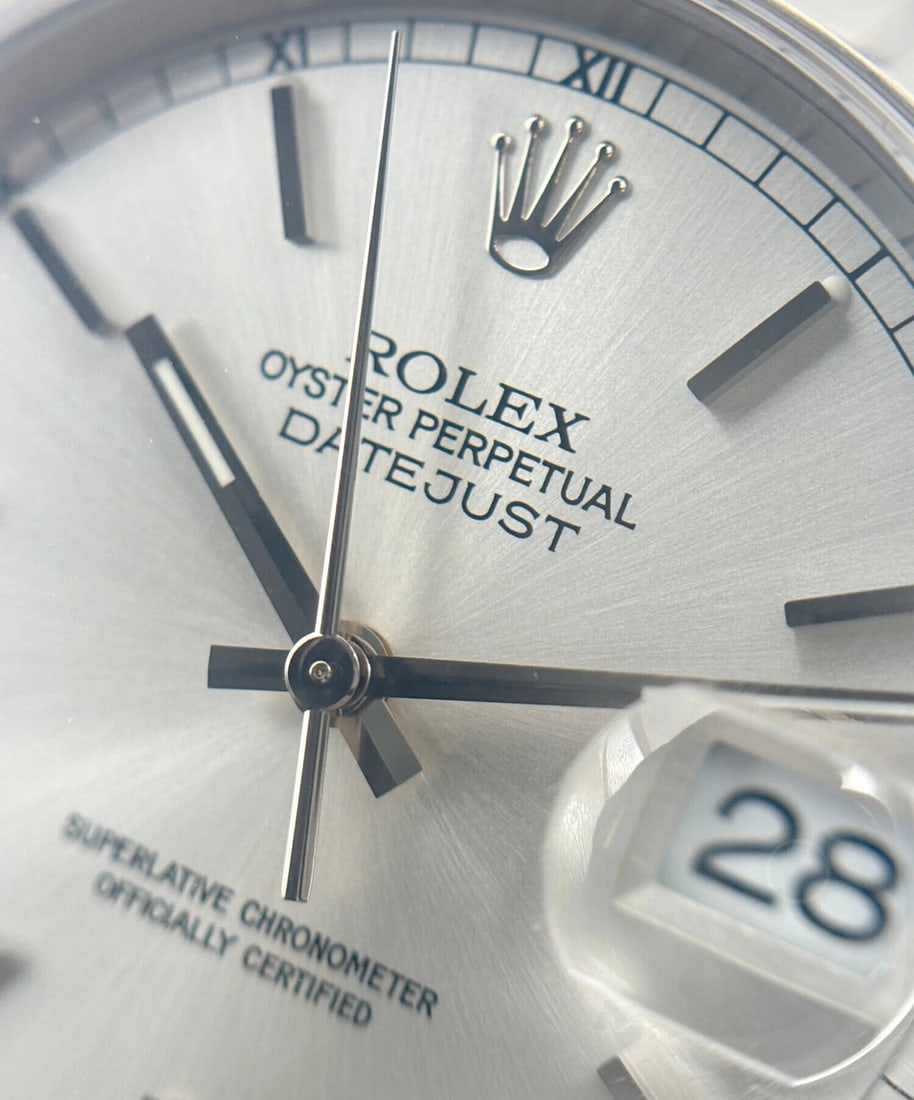 ROLEX DATEJUST SILVER - 4