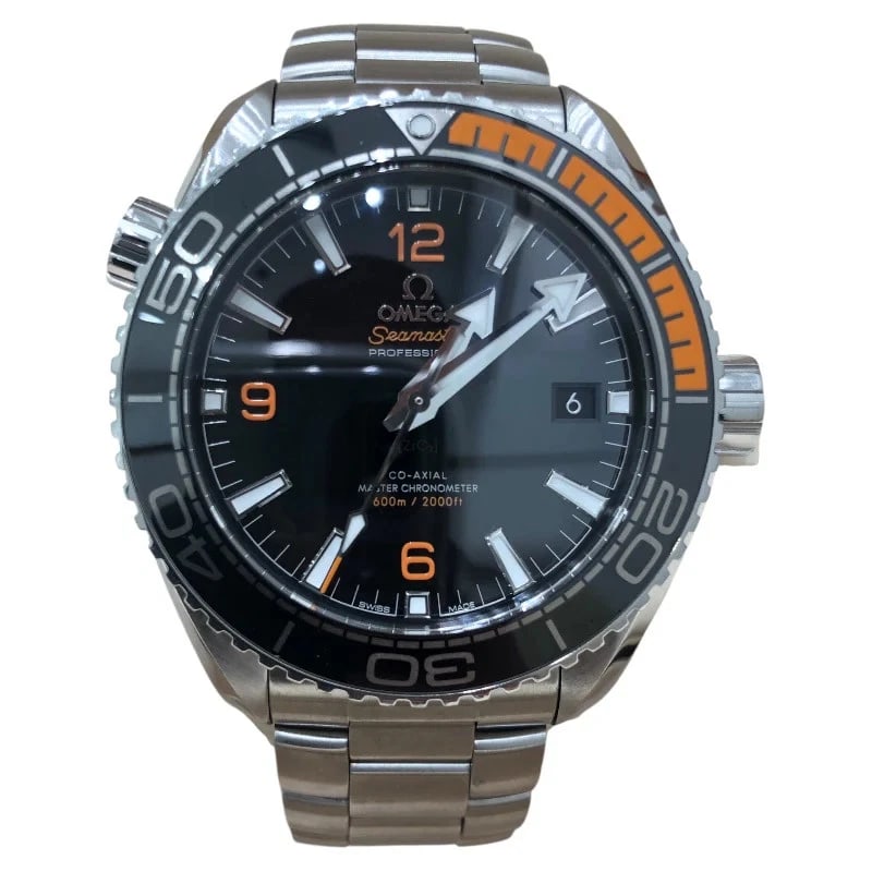 OMEGA SEAMASTER PLANET OCEAN CO AXIAL BLACK: Omega Seamaster Planet Ocean Co Axial Black Brand: OMEGA Type: Wrist watch Material: Stainless steel Color: Dial Color Black Size: [ Case size ] 42mm / Case shape: Round face [ Arm circumference s