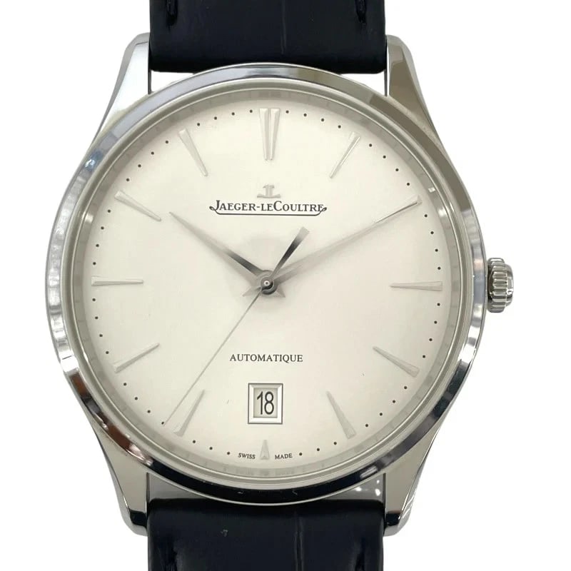 JAEGER LECOULTRE SILVER WATCH: Jaeger LeCoultre Silver WATCH Brand: JAEGER-LE COULTRE Type: Wrist watch Material: SS Color: Dial Color Silver Size: [ Case size ] 39mm / Case shape: Round face / Case thickness: 7.8mm [ Arm circu