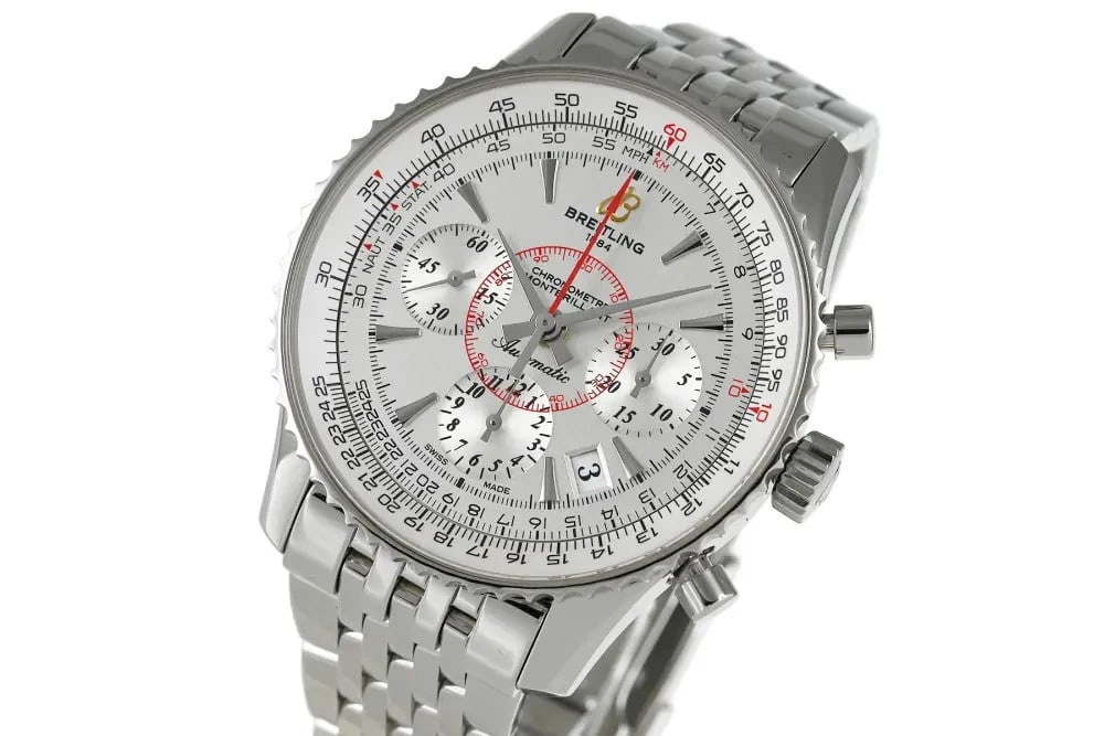 BREITLING SILVER WATCH (1 of 4)