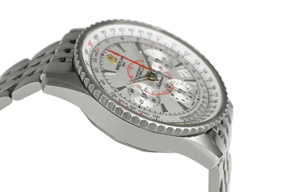 BREITLING SILVER WATCH - 3