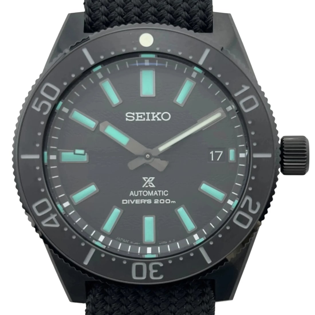 SEIKO PROSPEX BLACK WATCH (1 of 10)