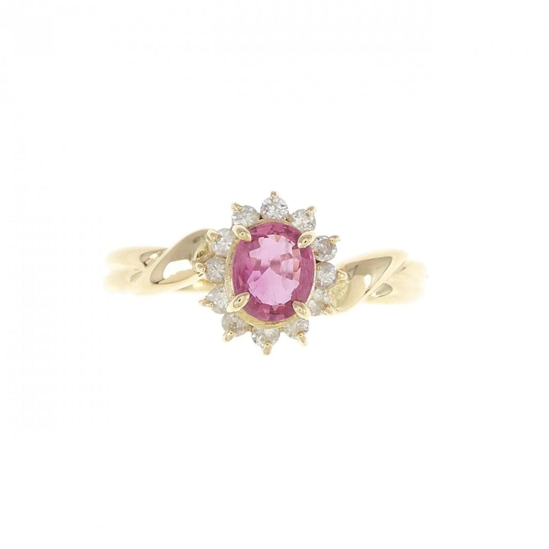 18K YELLOW GOLD RUBY RING - 2