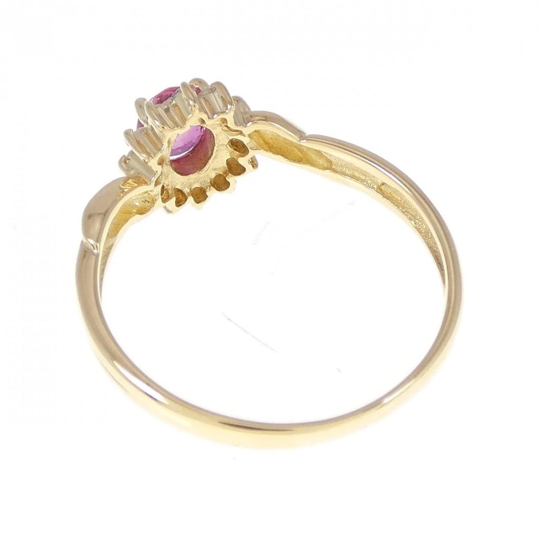 18K YELLOW GOLD RUBY RING - 3