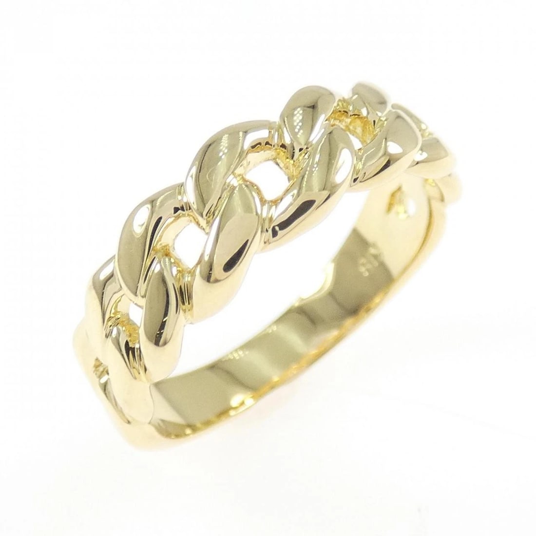 K18YG RING: K18YG ring Brand: Unbranded Type: Ring Material: K18 yellow gold, Color: yellow Size: 11.75 US Accessories: None Accessories Notice: When purchasing pre-owned goods, please refer to the