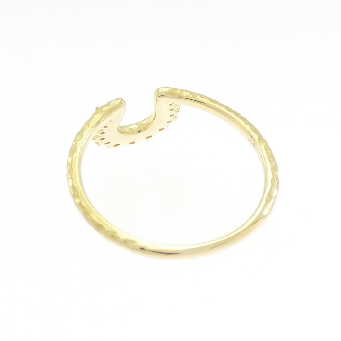 K18YG DIAMOND RING - 3