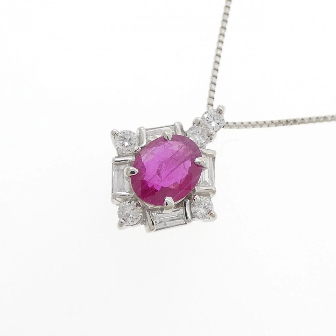 PT900/PT850 RUBY NECKLACE - 3