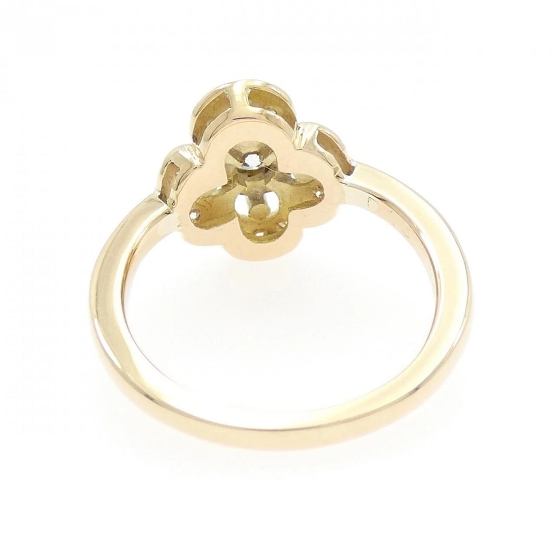 K18YG DIAMOND RING - 3