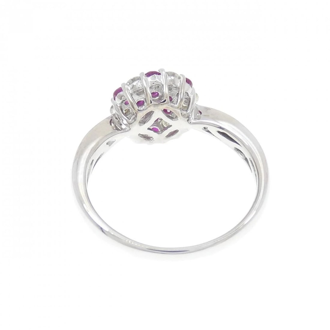 K18WG RUBY RING - 3