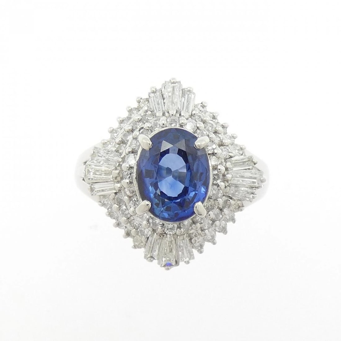 PT900 SAPPHIRE RING - 2
