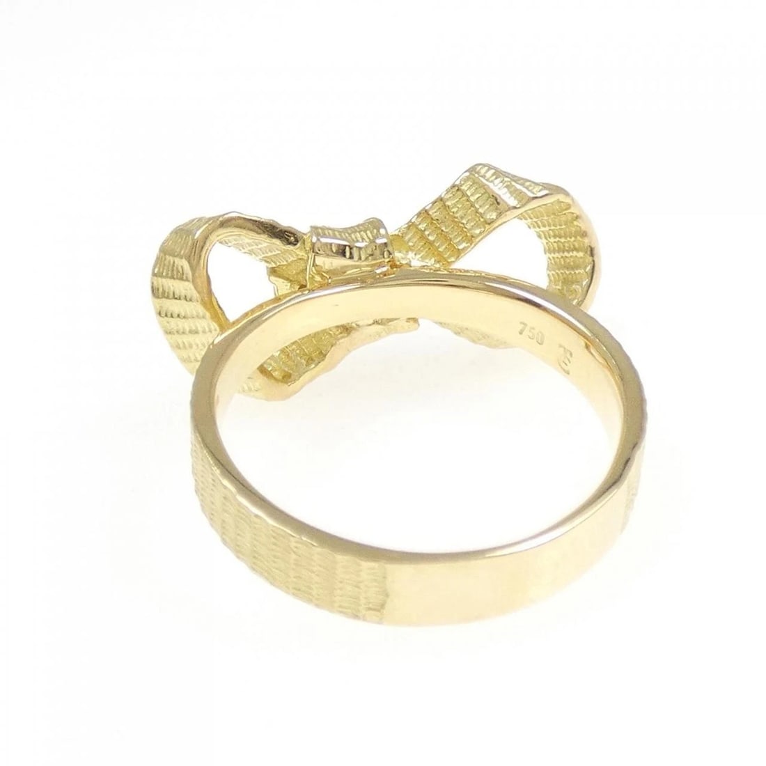 750YG DIAMOND RING - 3