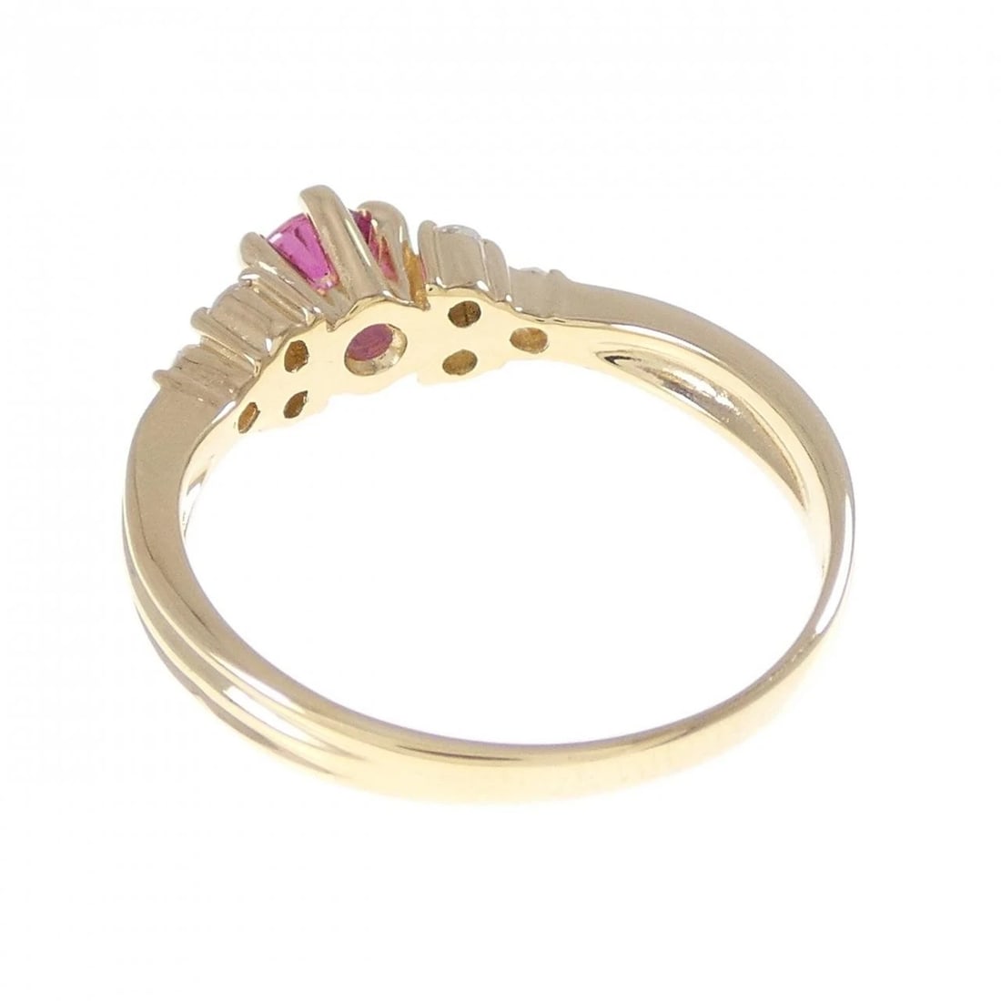 K18YG RUBY RING - 3