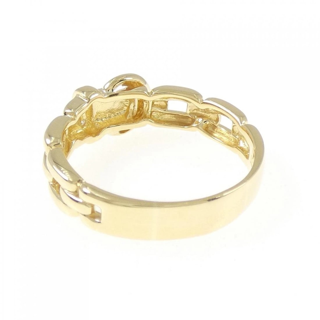 K18YG DIAMOND RING - 3