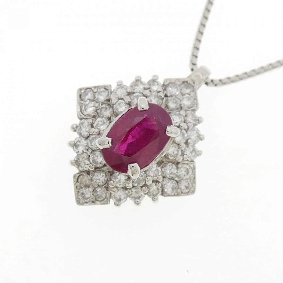 PT850 RUBY NECKLACE - 3