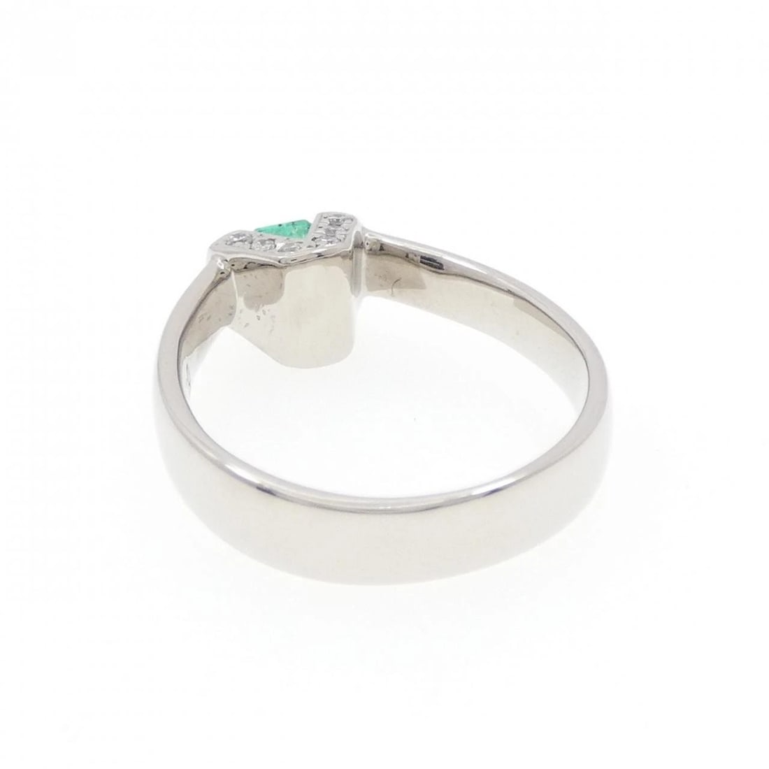 PT900 EMERALD RING - 3