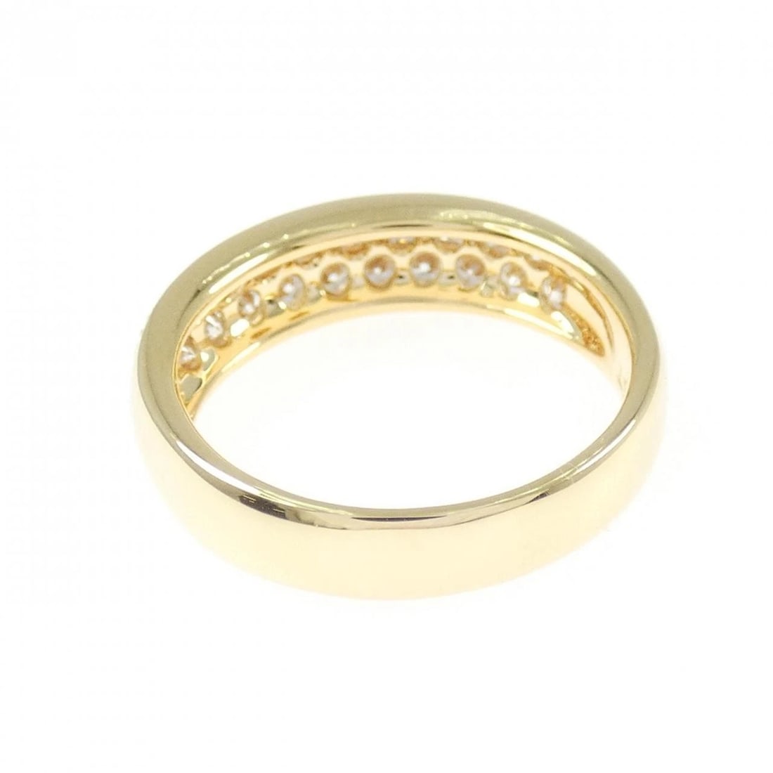 K18YG DIAMOND RING - 2