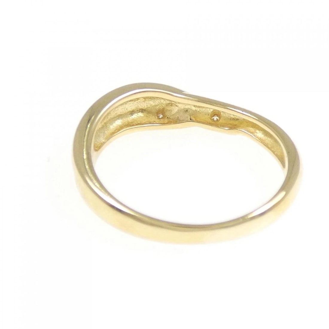 K18YG DIAMOND RING - 2