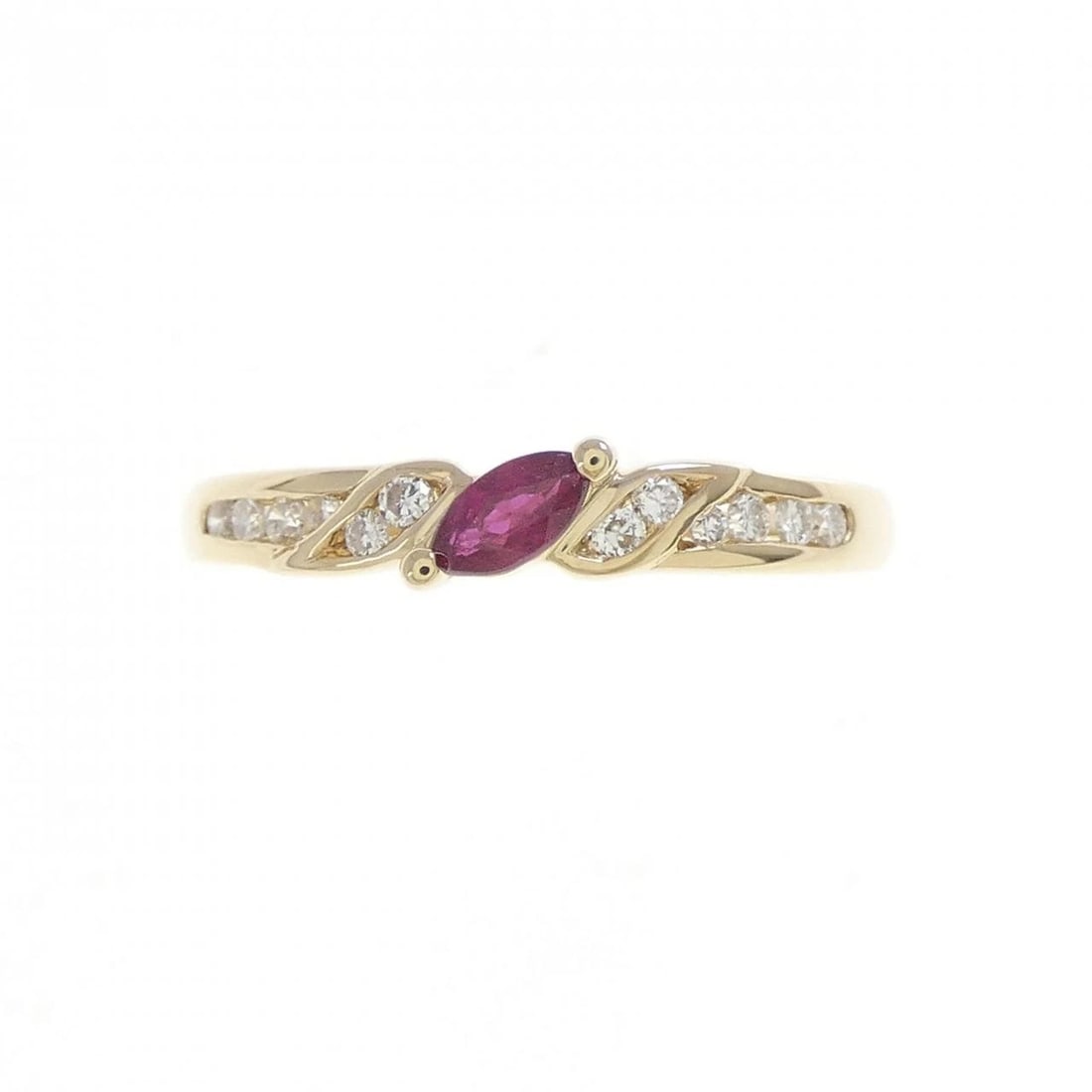 750YG RUBY RING - 2