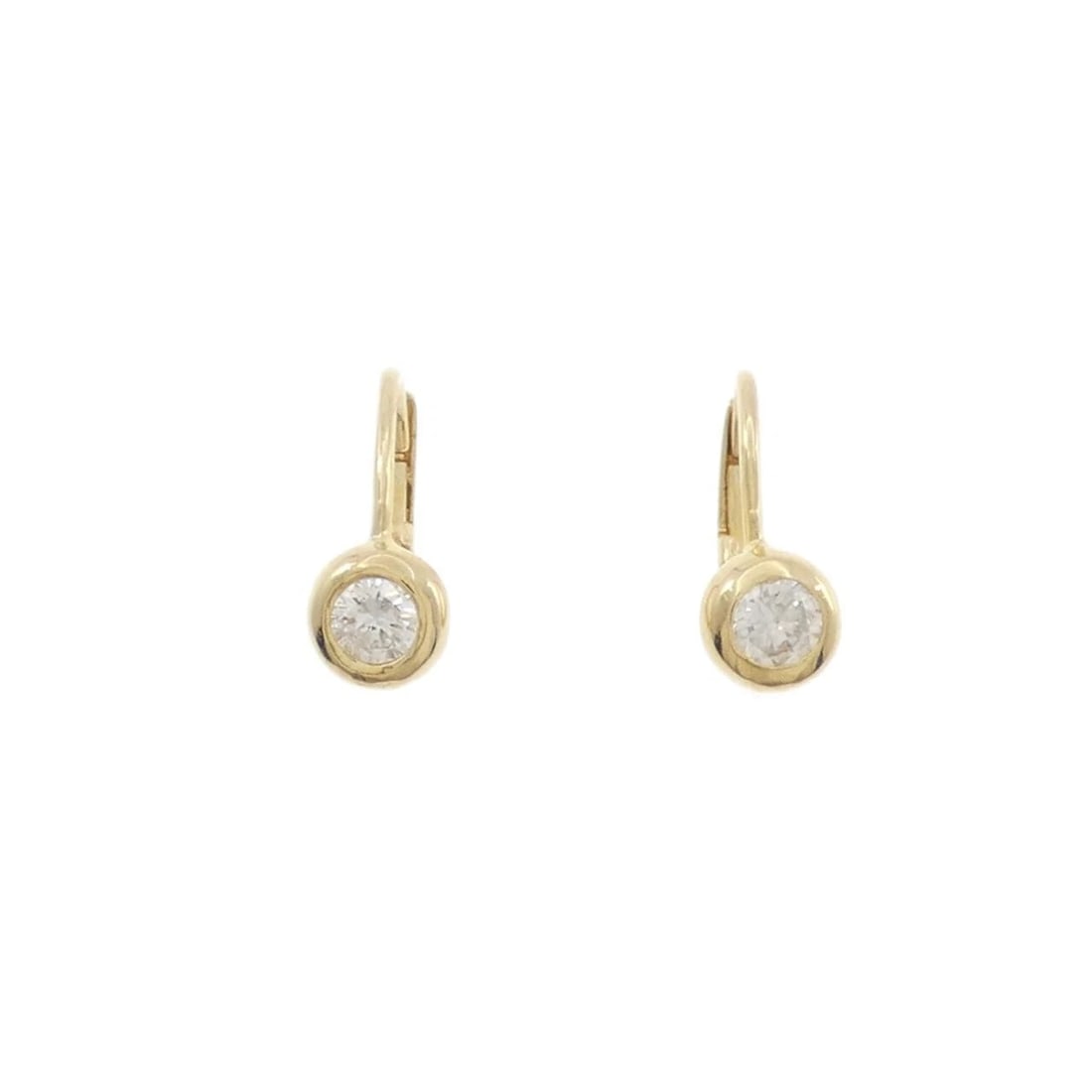 K18YG DIAMOND PIERCE: K18YG Diamond Pierce Brand: Unbranded Type: Diamond Pierce/Earring Material: K18 yellow gold, Main Stone/Creation Natural Color: Yellow Gold Size: Actual Size Approximate dimensions (height x