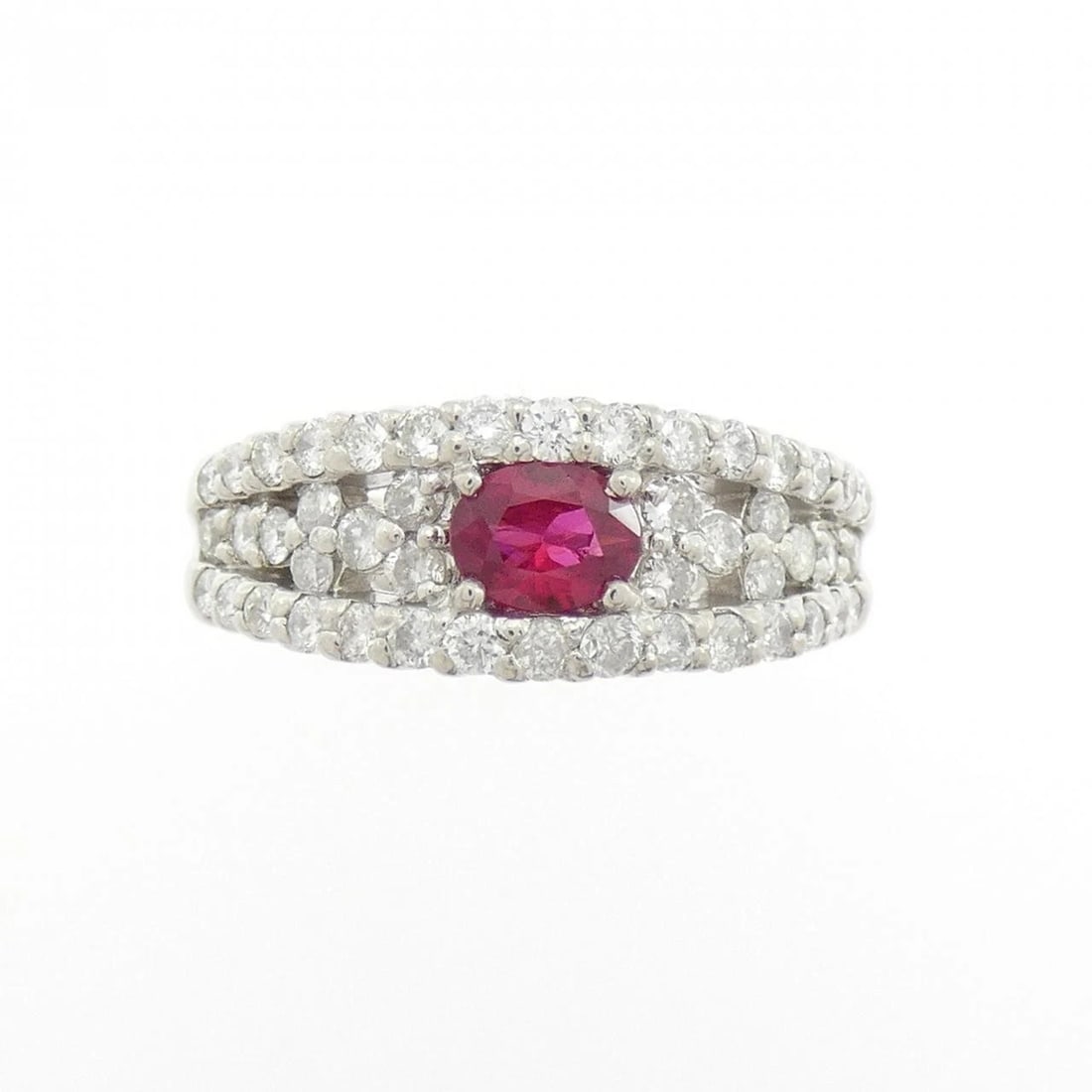 PT900 RUBY RING - 2