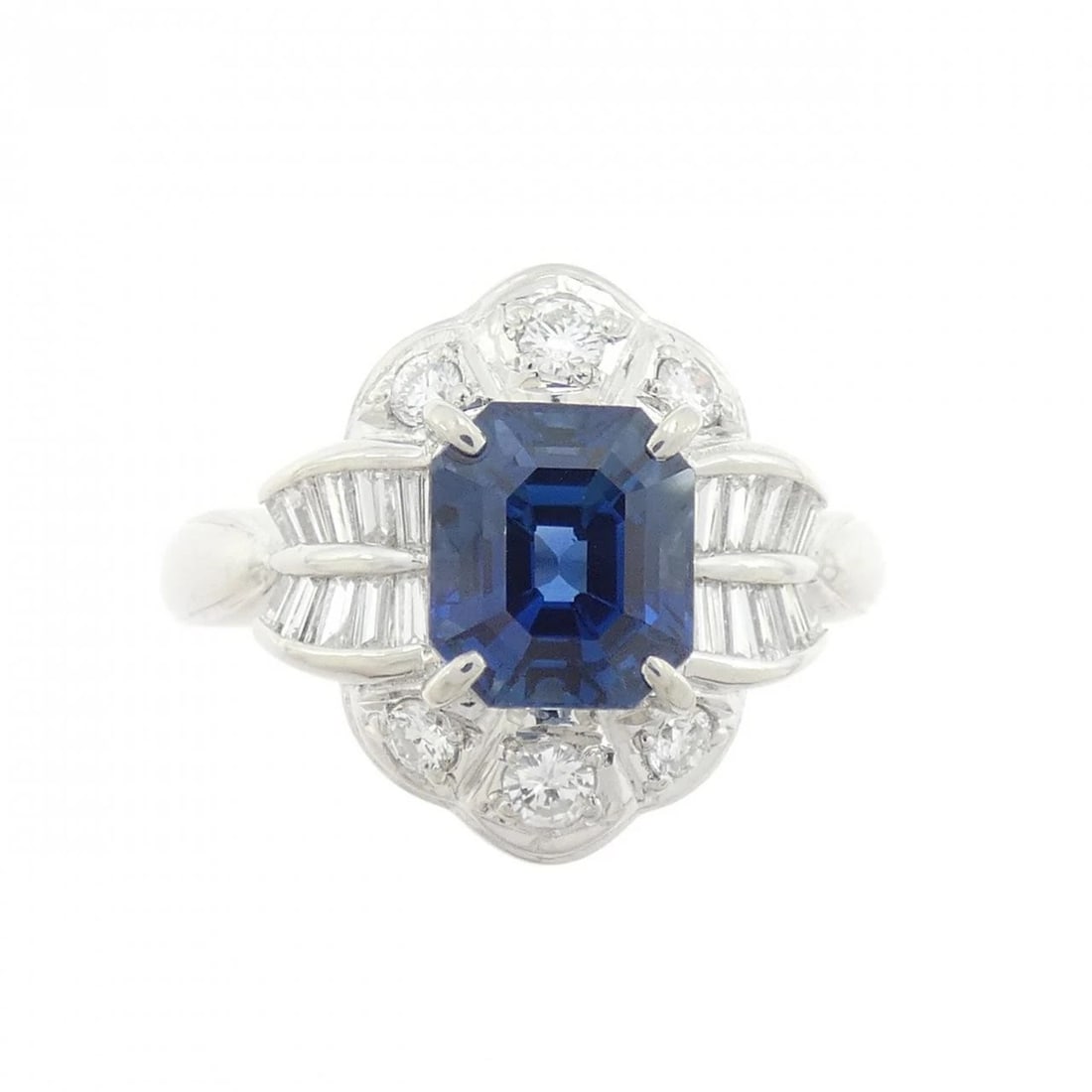 PT900 SAPPHIRE RING - 2