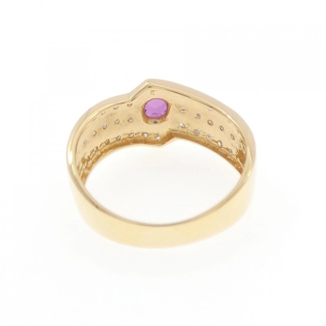 K18YG RUBY RING - 3