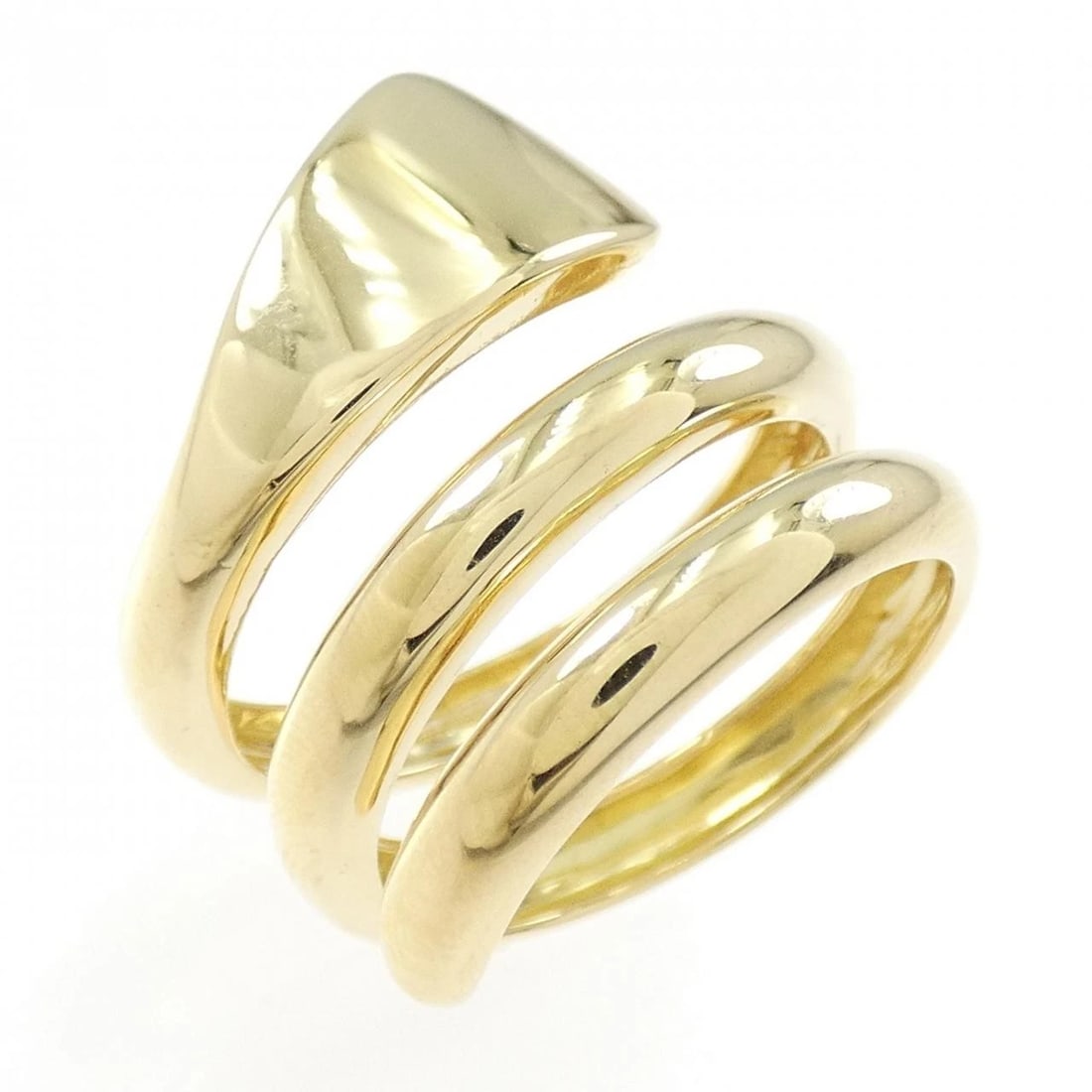 K18YG RING: K18YG ring Brand: Unbranded Type: Ring Material: K18 yellow gold, Color: yellow gold Size: US 5 1/2 Accessories: None Accessories Notice: When purchasing pre-owned goods, please refer to t