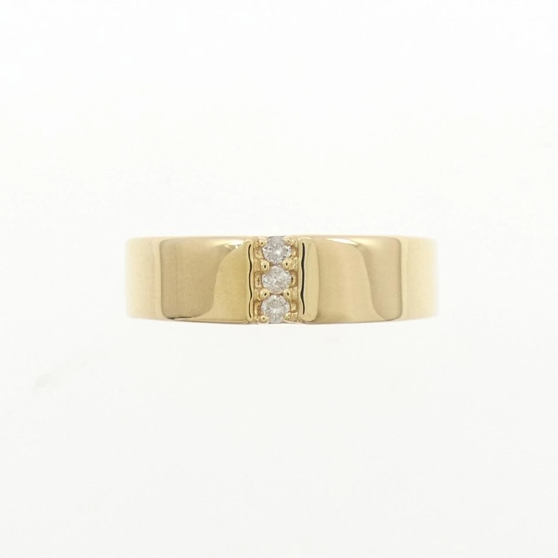 K18YG DIAMOND RING - 2