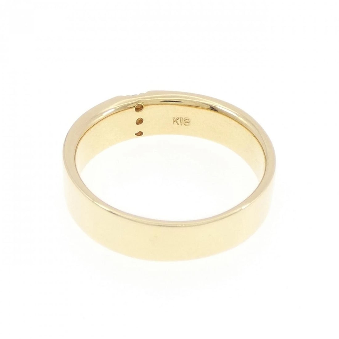 K18YG DIAMOND RING - 3