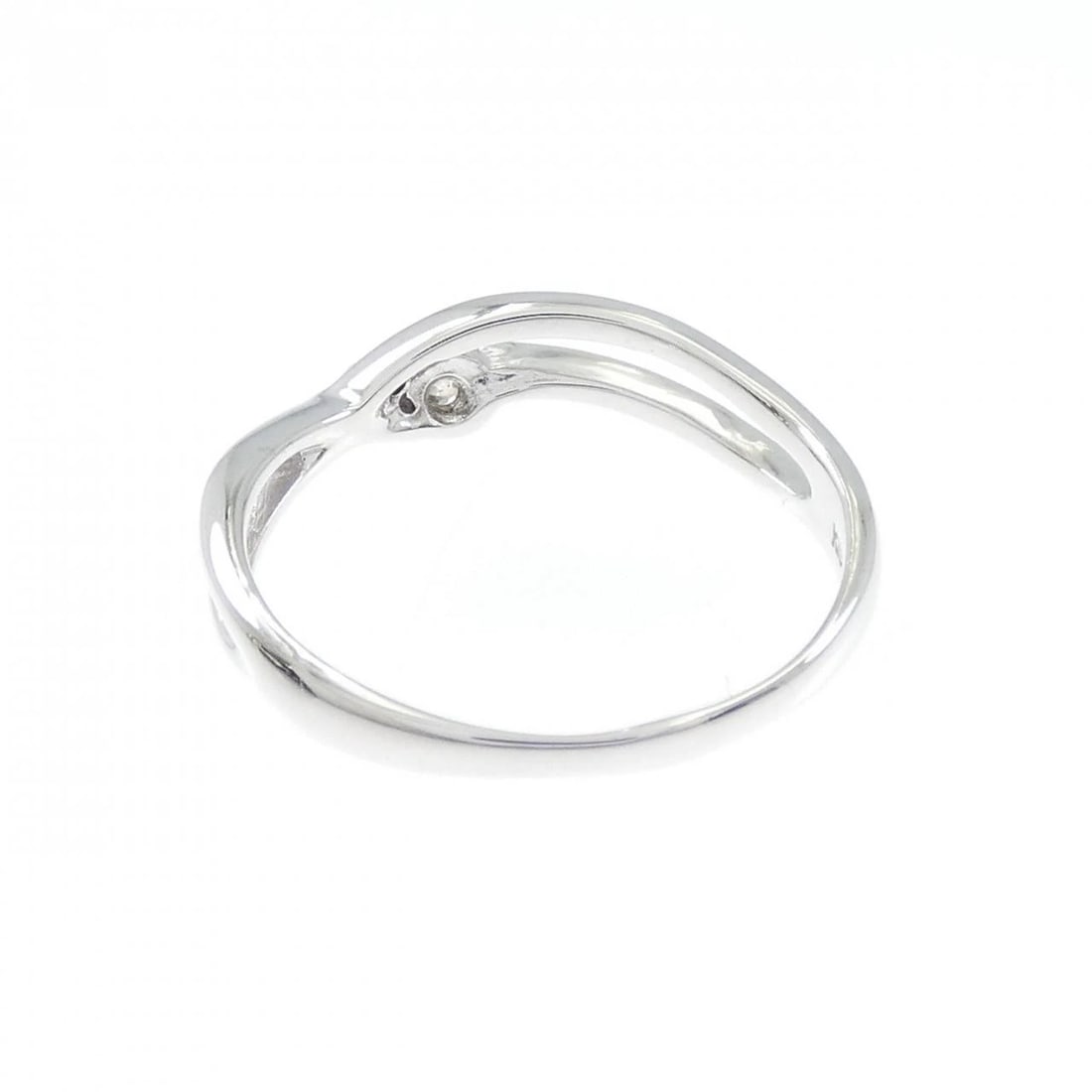 K18WG DIAMOND RING - 3