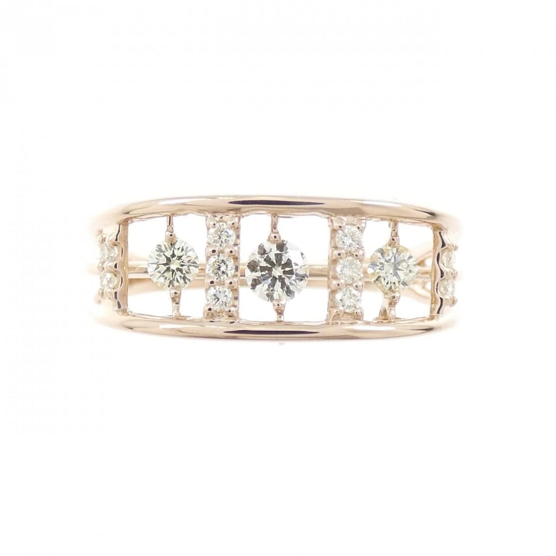 K18PG DIAMOND RING - 2