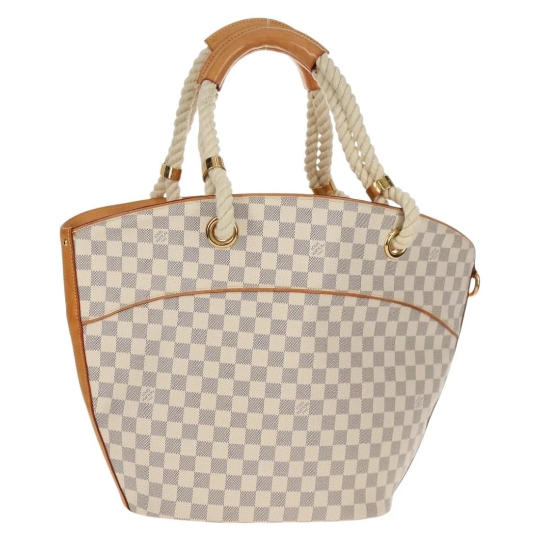 LOUIS VUITTON DAMIER AZUR POMBRONN PM SHOULDER BAG: LOUIS VUITTON Damier Azur Pombronn PM Shoulder Bag Brand: LOUIS VUITTON Type: Shoulder Bag Material: Damier Azur Canvas Color: Damier Azur Size: W11.8 x H13.4 x D6.3inch(Approx) Shoulder Drop:8.3i