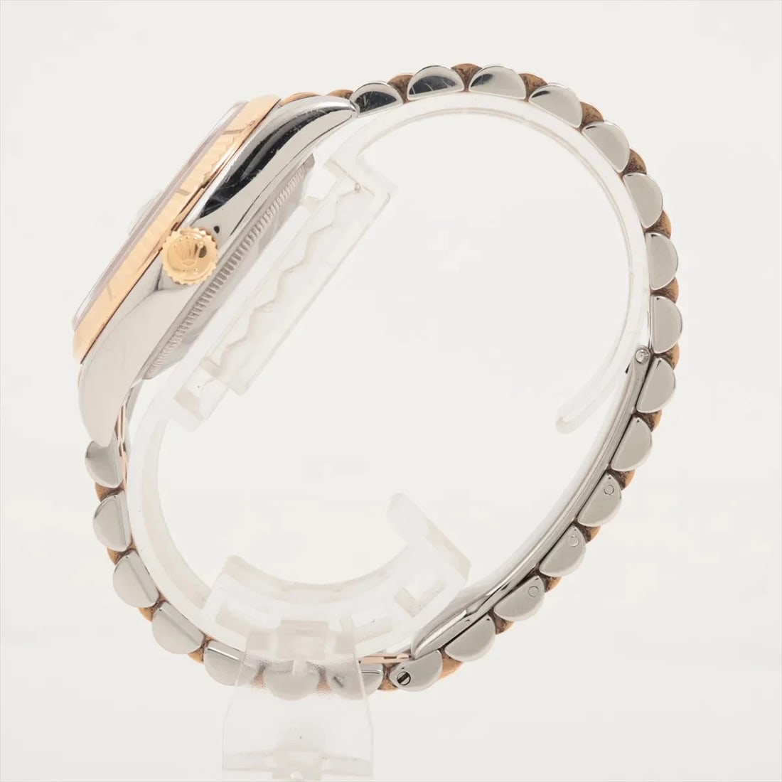 ROLEX DATEJUST PG×SS BLUE ENGRAVED COMPUTER - 2