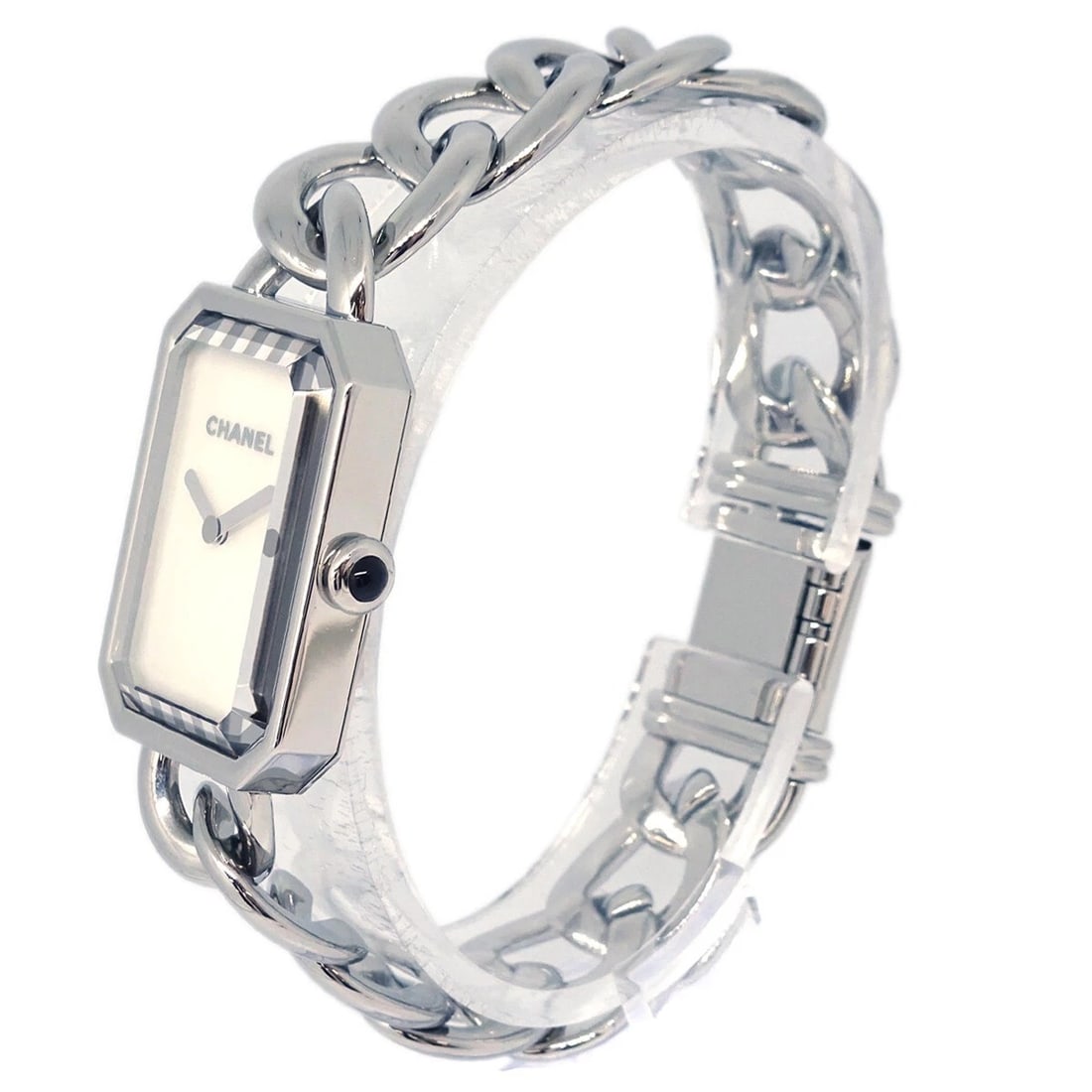 CHANEL WATCH SILVER SS SHELL - 3