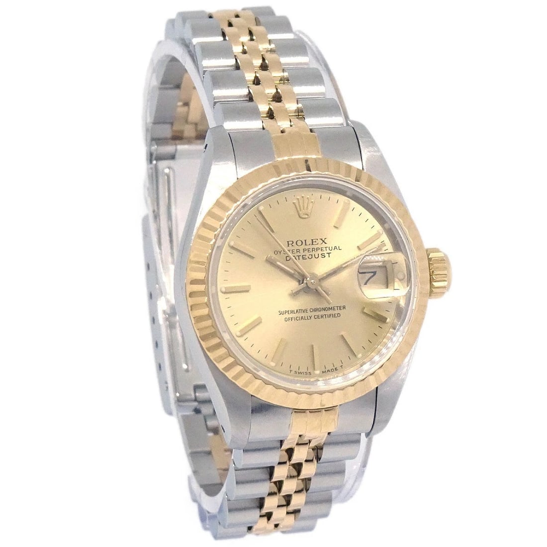 ROLEX OYSTER PERPETUAL WATCH SS 18K: Rolex Oyster Perpetual Watch SS 18K Brand: Rolex Type: Wristwatch Material: Band Material Stainless Steel, Yellow Gold, Case Material Stainless Steel, Yellow Gold Color: Band Color Gold, Silver, Di