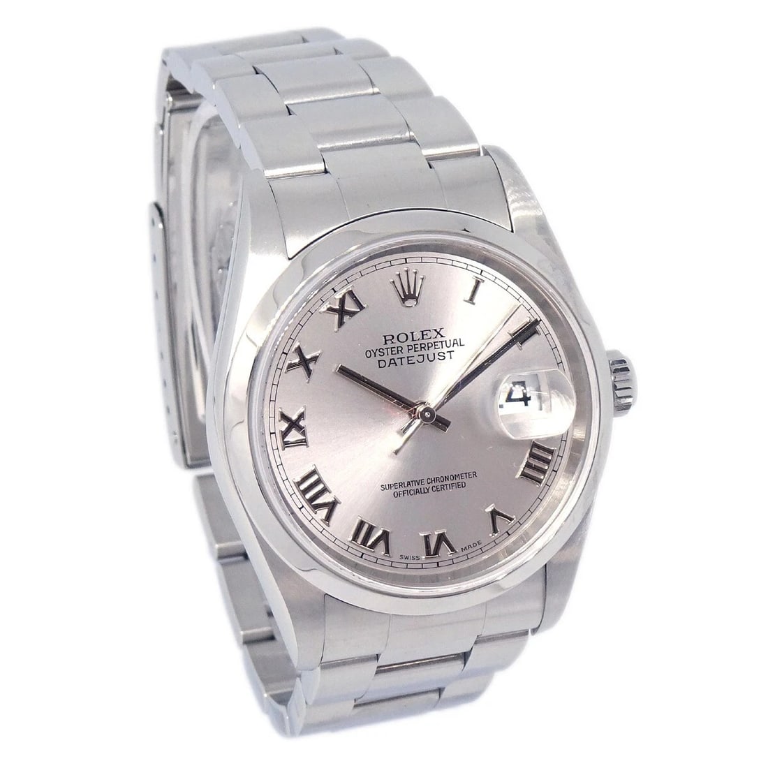 ROLEX OYSTER PERPETUAL WATCH SS: Rolex Oyster Perpetual Watch SS Brand: Rolex Type: Wristwatch Material: Band Material Stainless Steel, Case Material Stainless Steel Color: Band Color Silver, Dial Color Silver Case Color Silver S