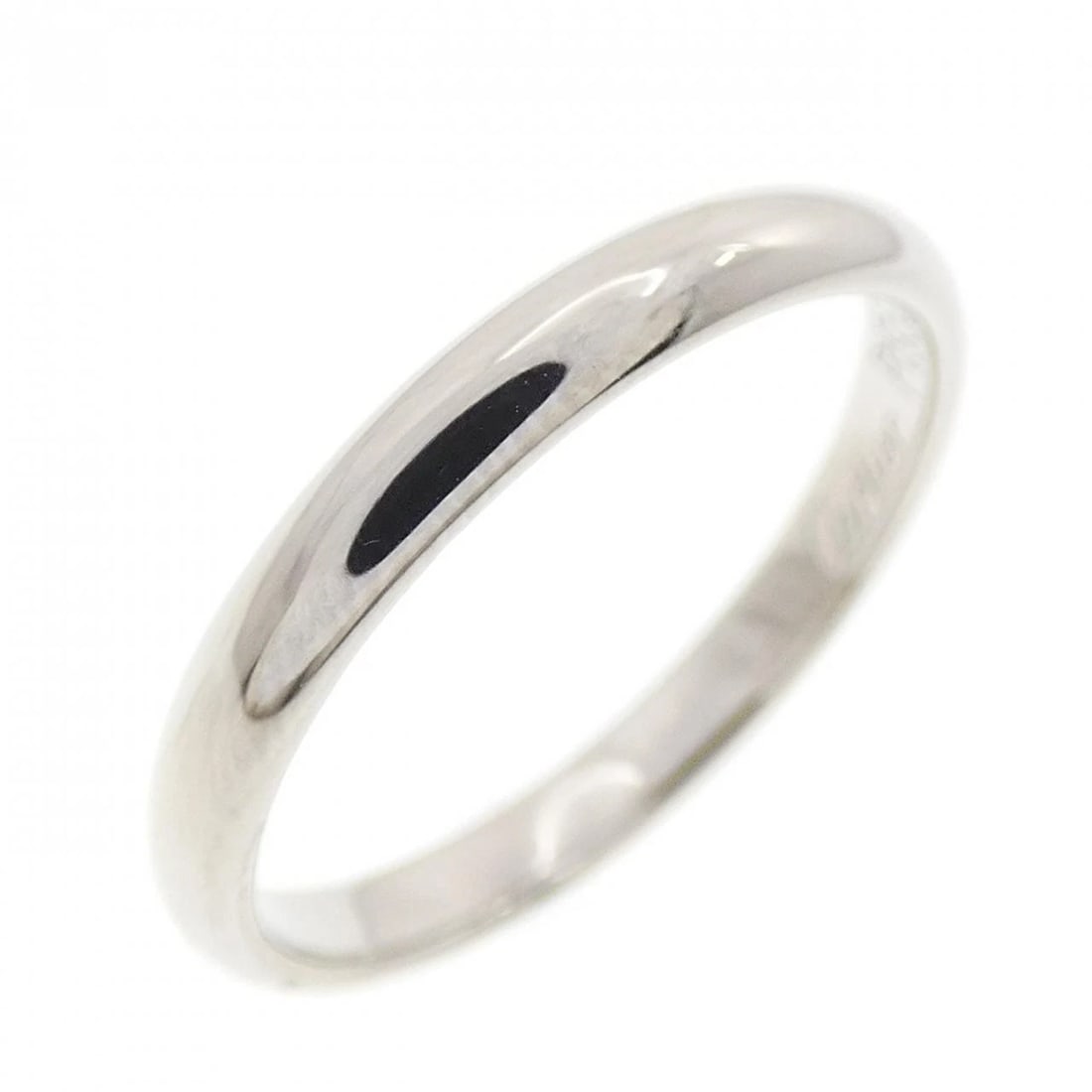 CARTIER WEDDING RING: Cartier Wedding Ring Brand: CARTIER Type: ring Material: Platinum950, Color: Platinum Size: US 5.5 Accessories: None Accessories Notice: When purchasing pre-owned goods, please refer to the