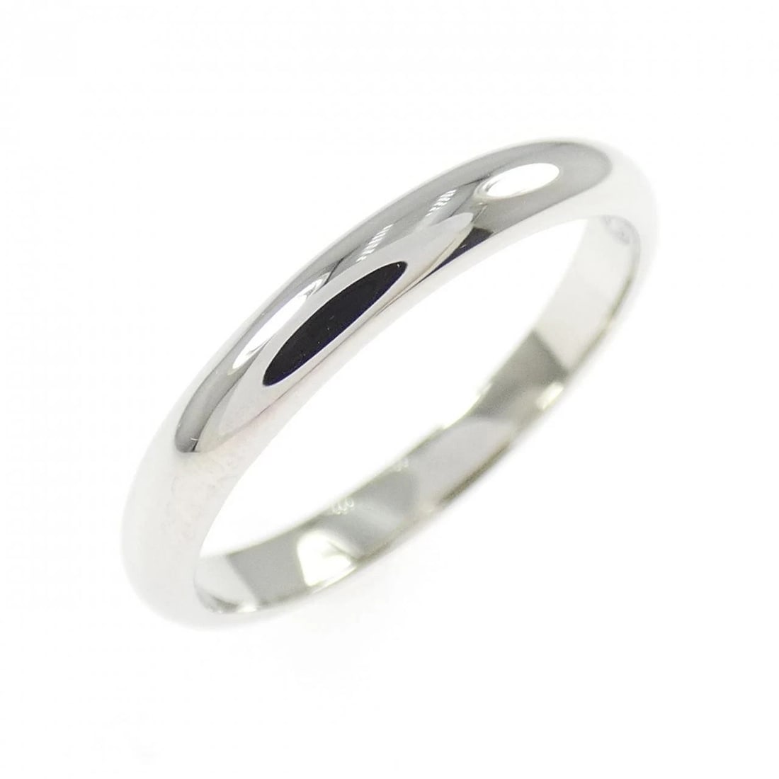 CARTIER WEDDING RING: Cartier Wedding Ring Brand: CARTIER Type: Ring Material: Platinum950, Color: Silver Size: US 4 Accessories: None Accessories Notice: When purchasing pre-owned goods, please refer to the ph