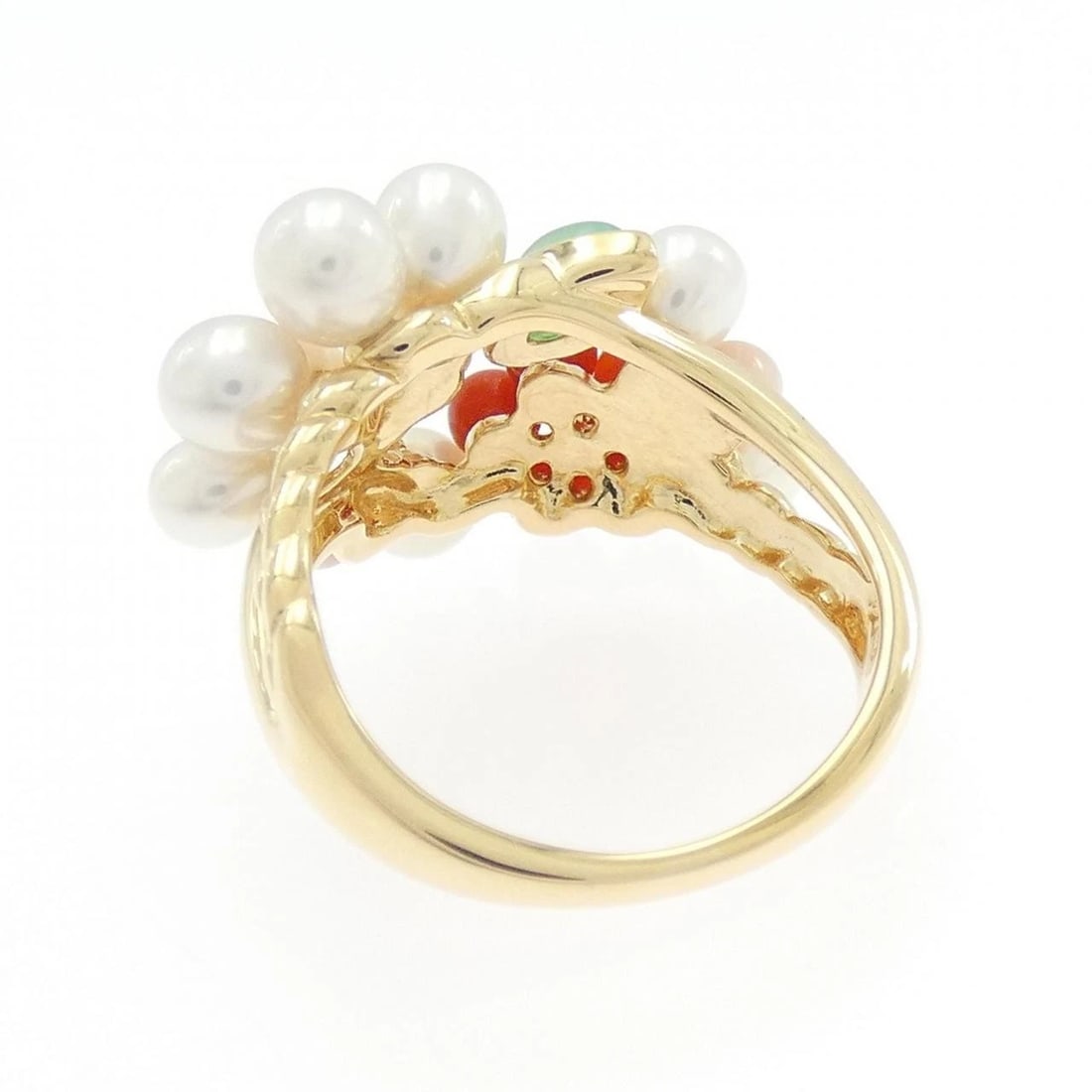 TASAKI COLORED STONE RING - 3