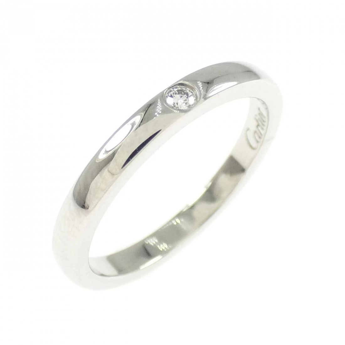 CARTIER BALLERINA RING: Cartier Ballerina Ring Brand: CARTIER Type: Ring Material: Platinum950, Main Stone/Creation Natural Color: Platinum Size: US 3 3/4 Accessories: None Accessories Notice: When purchasing